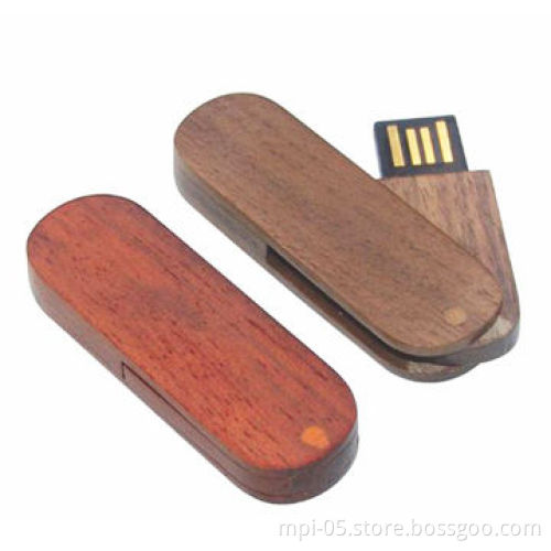 Hot sale wooden USB flash drive, portable